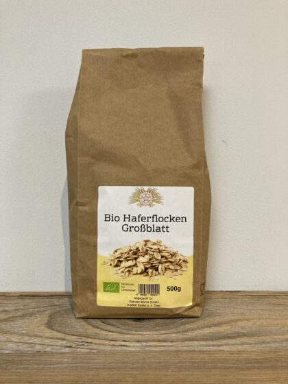 Bio-Haferflocken Großblatt 500g