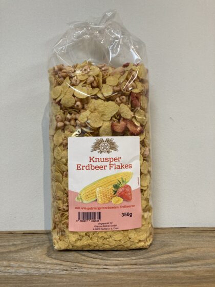 Knusper Erdbeer Flakes 350g