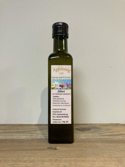 Apfelessig mit Honig und Kräutern 250ml
