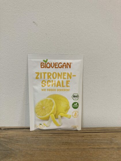 Zitronenschale gerieben 9g