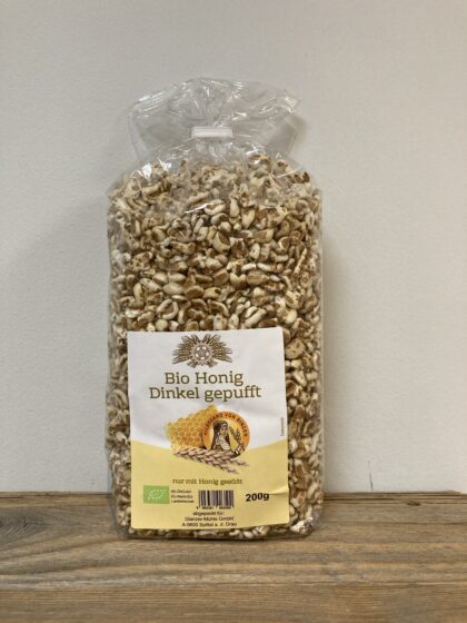 Bio-Honig-Dinkel gepufft 200g
